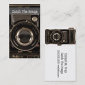 Fotografie Visitekaartje Vinatge Camera (Voorkant / Achterkant)