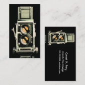 Fotografie Visitekaartje Vinatge Camera (Voorkant / Achterkant)