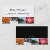 Fotografie Visitekaartje White 4 seizoenen (Voorkant / Achterkant)