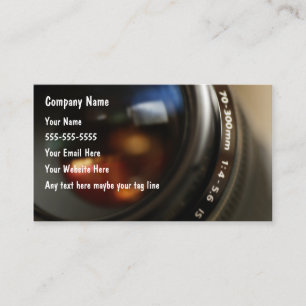 Fotografie Visitekaartjes
