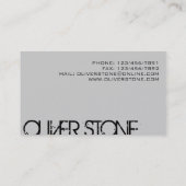 Fotografie - Visitekaartjes (Achterkant)