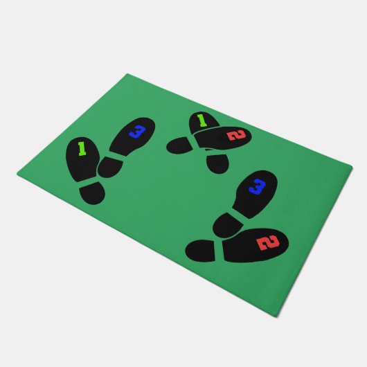 Fotografie Voet Plaatsing Mat (Schuin)