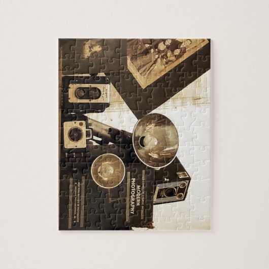 Fotografie voor oude tijd legpuzzel (Verticaal)