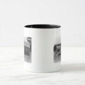 Fotografie voor vrouwelijke treinbestuurder mok (Midden)