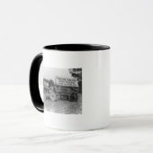 Fotografie voor vrouwelijke treinbestuurder mok (Voorkant links)