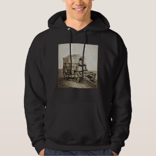Fotografie wagen van Roger Fenton foto-realisme Hoodie