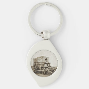 Fotografie wagen van Roger Fenton Foto Realisme Sleutelhanger