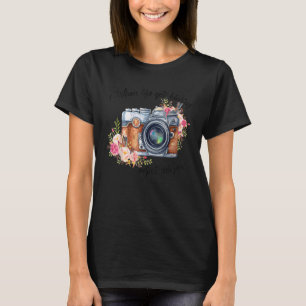 Fotografie wanneer het leven onscherp wordt, pas u t-shirt