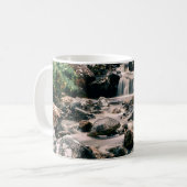 Fotografie WATERFALL STONES + uw ideeën Koffiemok (Voorkant links)