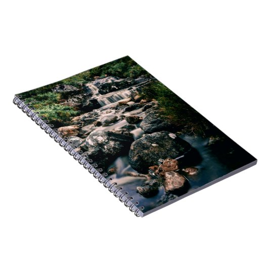 Fotografie WATERFALL STONES + uw ideeën Notitieboek (Rechterzijde)