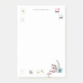 Fotografie | Waterverf camera op maat Post-it® Notes (Voorkant)