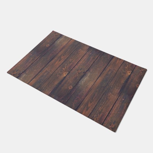 Fotografie - WOOD BOARDS + uw ideeën Deurmat (Schuin)