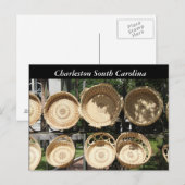 Fotografie Woven Baskets, Charleston SC Briefkaart (Voorkant / Achterkant)