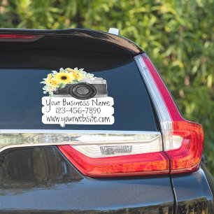 Fotografie Zakelijk Decal Sticker