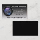 Fotografie Zakelijke kaart Visitekaartje (Voorkant / Achterkant)