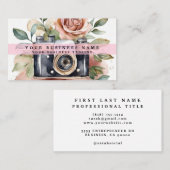  fotografiecamera visitekaartje (Voorkant / Achterkant)