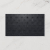 Fotografiecool Black Metal Professional Visitekaartje (Achterkant)