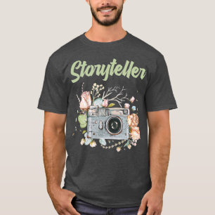 Fotografiedag Camera Fotograaf Verteller T-shirt