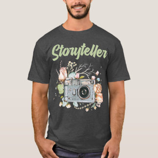 Fotografiedag Camera Fotograaf Verteller T-shirt