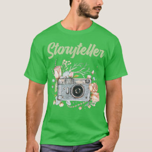 Fotografiedag Camera Fotograaf Verteller T-shirt