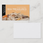 Fotografiekoralen en -schalen visitekaartje (Voorkant / Achterkant)