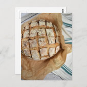 Fotografielenbrood, vers gebak briefkaart (Voorkant / Achterkant)