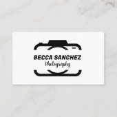 Fotografiescript Moderne Sociale Media Visitekaartje (Voorkant)