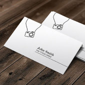 Fotografiesera minimalistische fotografie visitekaartje