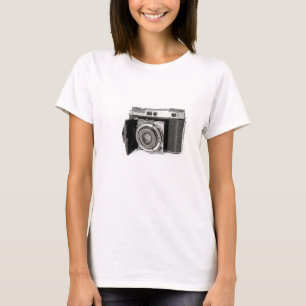 Fotografiesetekker Retro Film Camera T-shirt