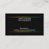 Fotografiesnop Visitekaartje (Achterkant)