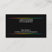 Fotografiesnop Visitekaartje (Achterkant)