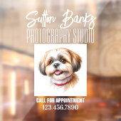 Fotografiestudio Raamsticker (Vel 2)