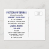 Fotografiet Aangepast blad Advieskaart (Achterkant)