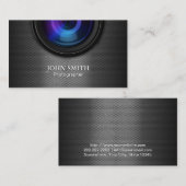 Fotografiet Metallic Camera Fotografie Visitekaartje (Voorkant / Achterkant)