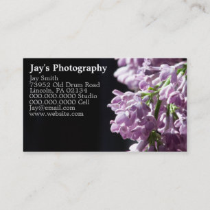 Fotografiet Visitekaartjes Lila