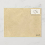 "Fotografietentoonstelling"  cameraaankondiging Briefkaart (Achterkant)