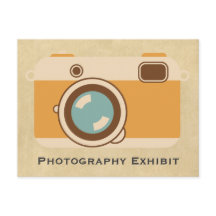 "Fotografietentoonstelling"  cameraaankondiging