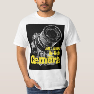 Fotografietshirts coole camera t-shirt