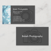 Fotografietstijl Visitekaartje (Voorkant / Achterkant)