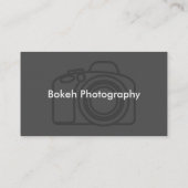 Fotografietstijl Visitekaartje (Achterkant)