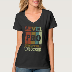 Fotografievaardigheden Pro Ontluikende Vintage Sti T-shirt