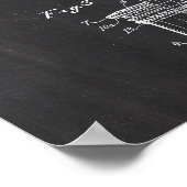 Fotografisch camera-octrooi poster (Hoek)