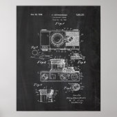 Fotografisch camera-octrooi poster (Voorkant)