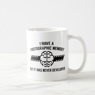 Fotografisch geheugen koffiemok