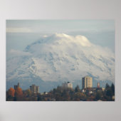 Fotografisch landschap voor Guardian Mount Rainier Poster (Voorkant)