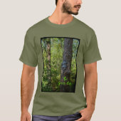 Fotografisch Man Pagan Mythology Forest T-shirt (Voorkant)