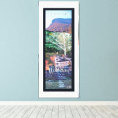 Fotografisch New Hampshire Canvas Afdruk (Insitu (Houten vloer))