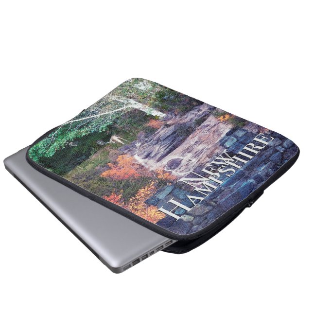 Fotografisch New Hampshire Laptop Sleeve (Voorkant onderkant)