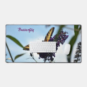 Fotografisch oostelijke tijger Swallowtail Butterf Bureaumat (Keyboard & Muis)