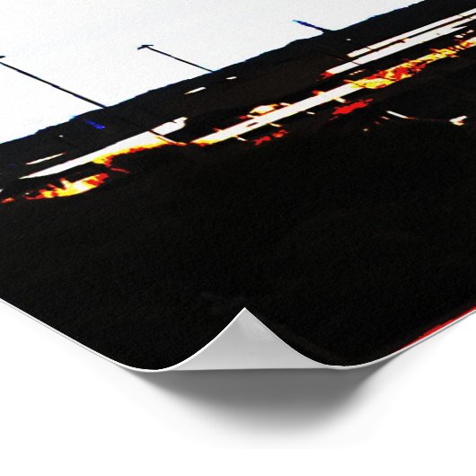 Fotografisch Poster van de stad Dallas (Hoek)